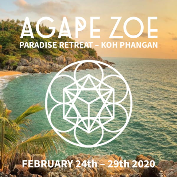 Tickets kaufen für AGAPE ZOE Paradise Retreat am 24.02.2020 Tickets kaufen für AGAPE ZOE Paradise Retreat am 24.02.2020